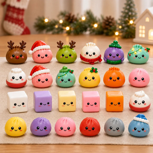 Squishy bun 3-pack — included in the bundle