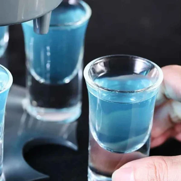 6 Shot Glass Dispenser Party Games Drinking Tools